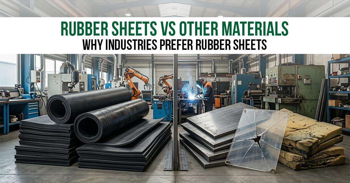 Rubber Sheets vs Other Materials: Why Industries Prefer Rubber Sheets