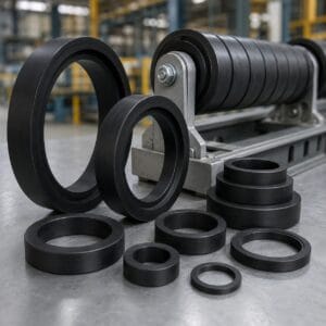 Impact Rubber Rings for Idler Rollers